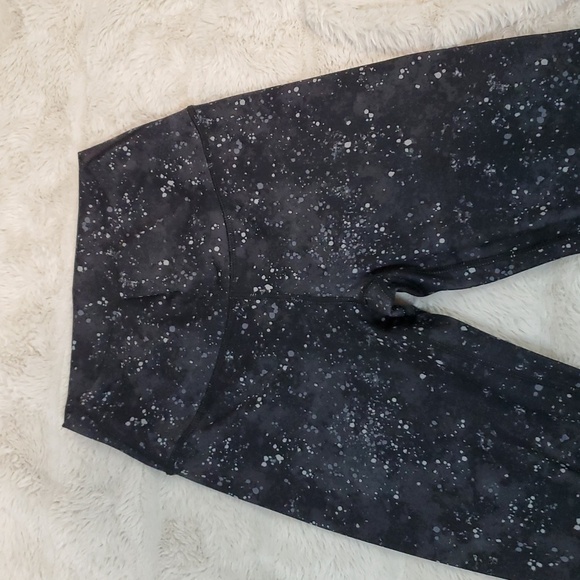 Fabletics Define PowerHold High Waisted Legging XXS Black Space Splatter - Picture 2 of 8